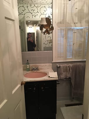 Bathroom Before