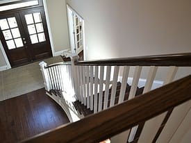Knoxville Custom Home Stairway