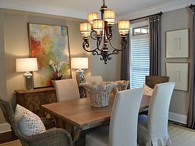 Knoxville Custom Home Dining Room