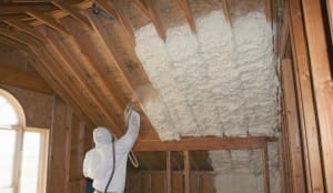 spray foam home insulation