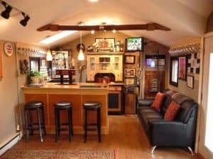 Backyard Pub Shed