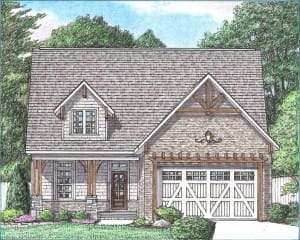 Napier Floor plan - Wellington Chase, Hardin Valley New Homes