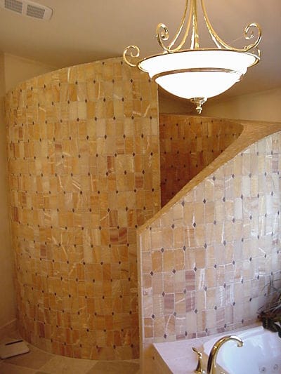 Curved Shower