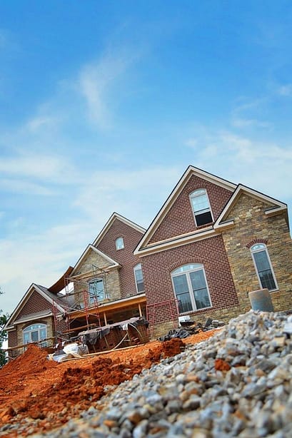 Custom Home Being Built Farragut