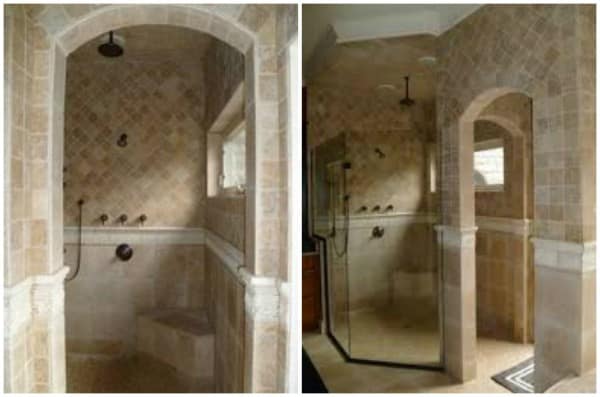 Custom Arch Shower