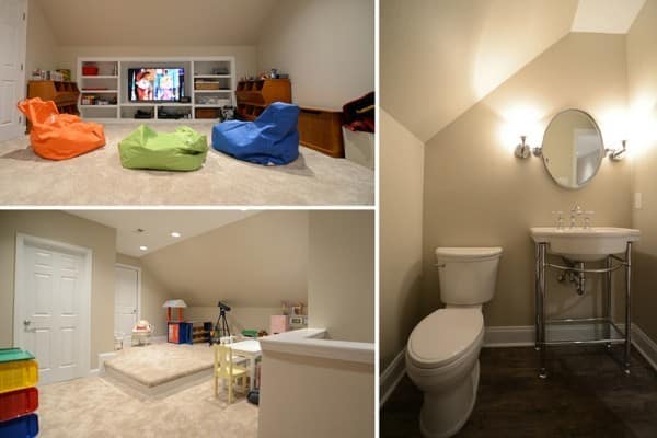 Attic to Rec Room Finish