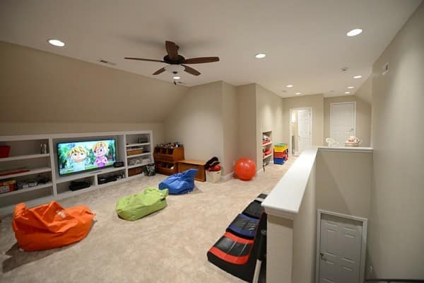 Attic to Rec Room Finish