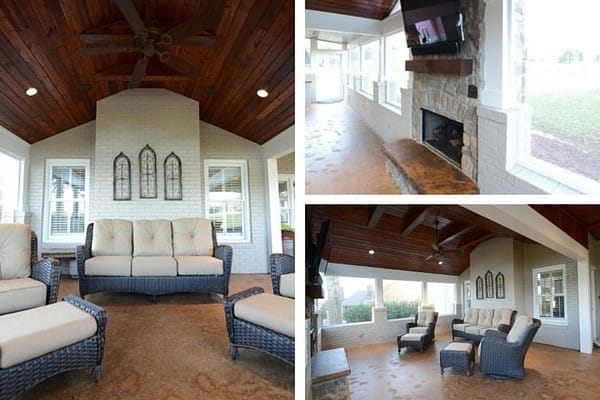 Outdoor Living Quarters Finish