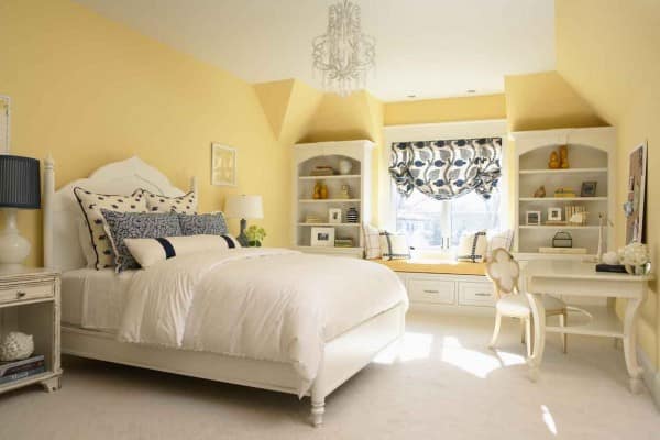 Pale Yellow Bedroom