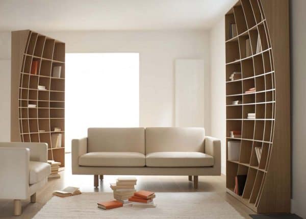 Concave Bookcase