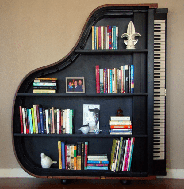 Piano Bookcase