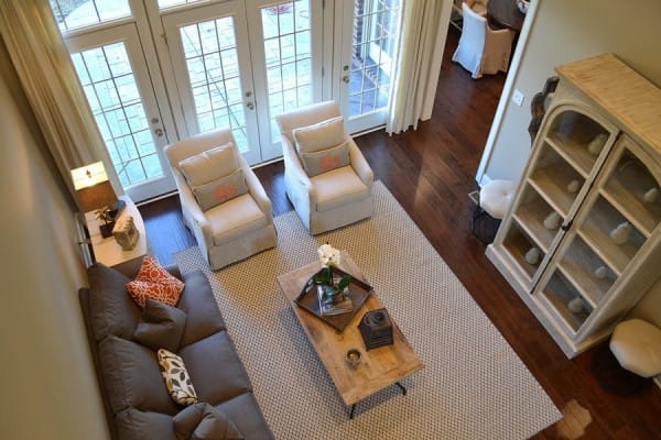 tech-free living room interior design secret